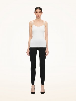Wolford Aurora Hawaii Bez Rukavov Topy Biele | XDFMH-5876