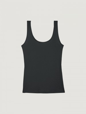 Wolford Beauty Bavlnene Topy Čierne | TEASL-5971