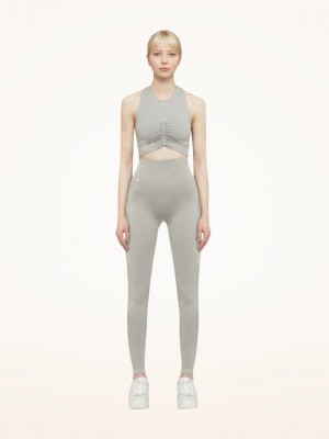 Wolford Body Shaping Bez Rukavov Topy Siva | ZKBVI-7982