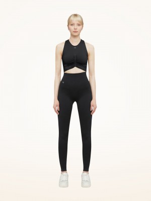 Wolford Body Shaping Bez Rukavov Topy Čierne | DGBKO-4603