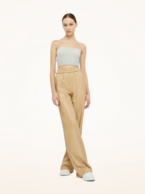 Wolford Eco Vegánske Nohavice Cafe Au Lait | QGCOI-3471