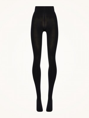 Wolford Ind. 100 Leg Support Pancuchy Čierne | RXMSP-5897