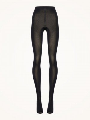 Wolford Mat Opaque 80 Pancuchy Čierne | LPMZR-2389