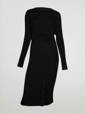 Wolford Merino Detach Saty Čierne | SGBUY-9387