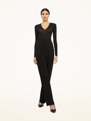 Wolford The Palazzo Nohavice Čierne | KGEUH-0817