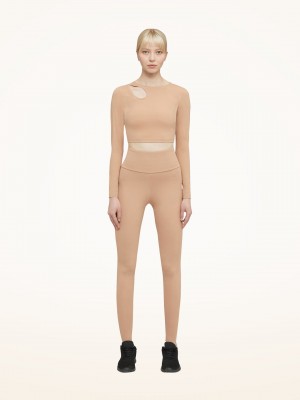Wolford Warm Up Leginy Almond | XTMWG-2583