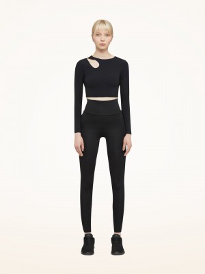 Wolford Warm Up Leginy Čierne | ACEIP-5269